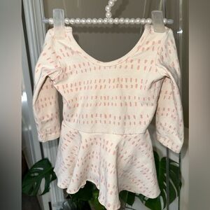 Pink Patterned Kids Dress
